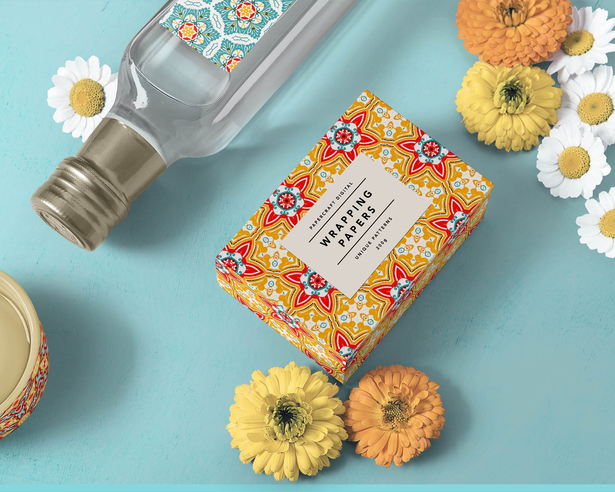 Scrapbook Printable Paper Patterns Decorative Seamless - Etsy