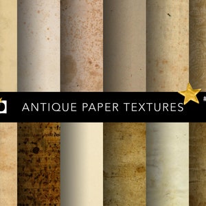 Old Stained Scrapbook Printable Paper | Vintage Grunge Background Texture