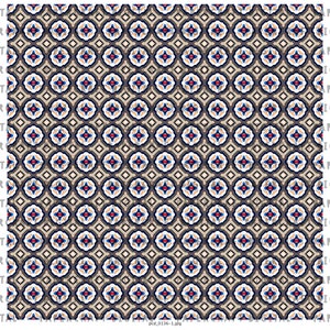 Encaustic Tile Seamless Digital Paper ∣ Mediterranean Vintage Papers ...