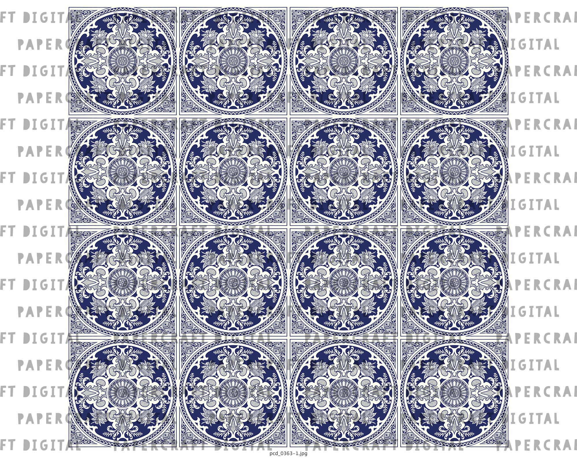 Vintage Bookbinding End Paper Patterns Old Ornamental Pattern Seamless