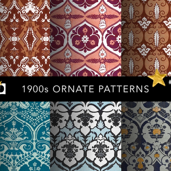 1900's Wallpaper Etsy