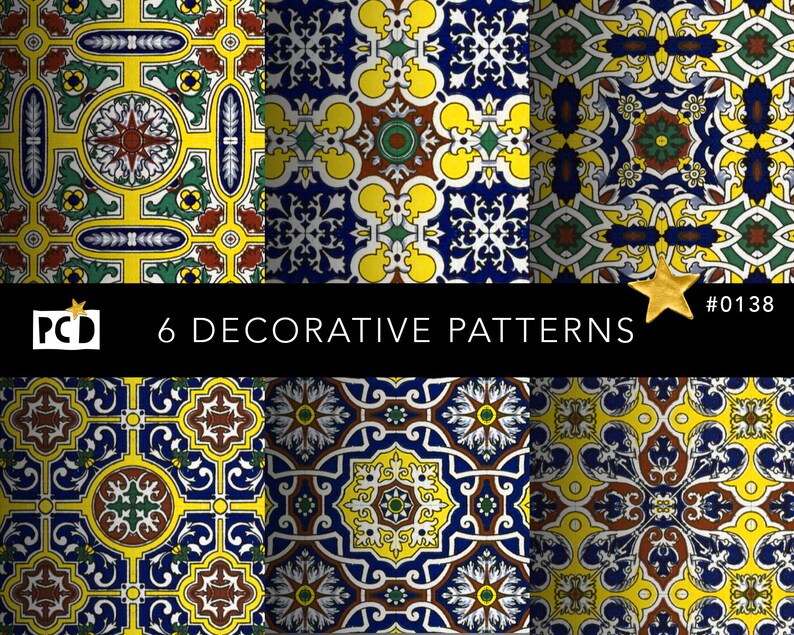 Vintage Scrapbook Printable Paper Old Endpaper Pattern Decorative End