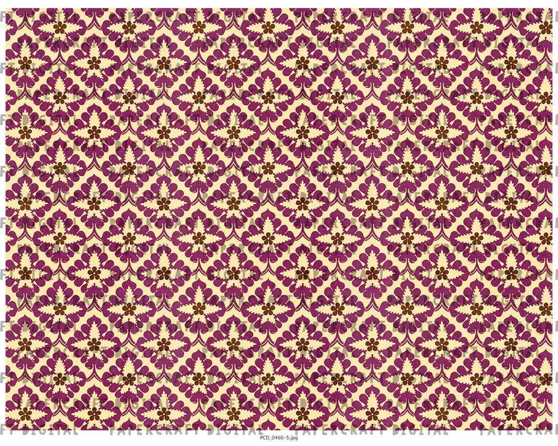 Printable Papers 15th Century Italian Wallpaper Patterns - Etsy