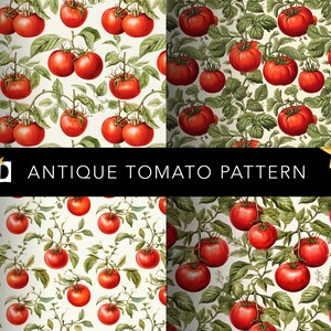 Tomato Pattern | Seamless Print