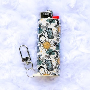 The Secret Garden - Holographic - Keychain Lighter Sleeve - Aesthetic Lighter Case - Lighter Case - Lighter NOT Included!