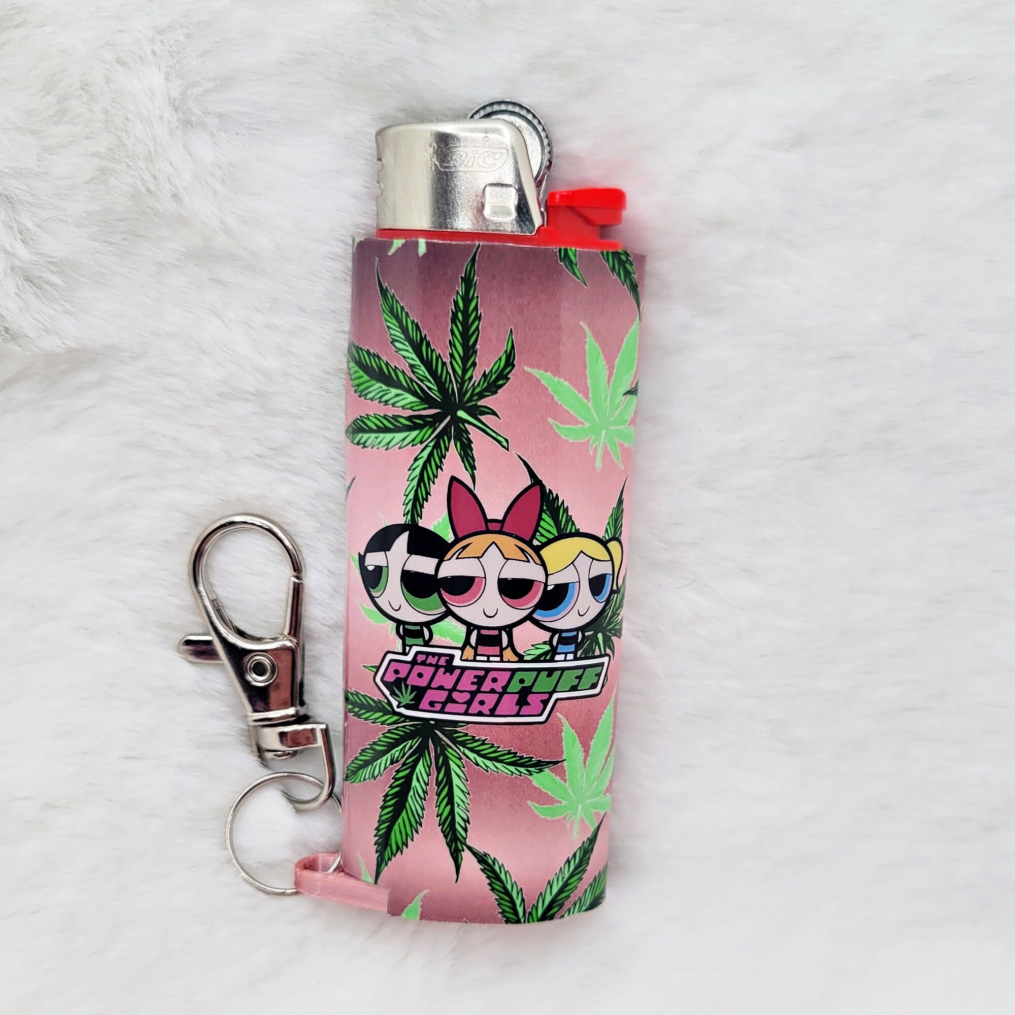 Cute PPG Stoner Keychain Lighter Sleeve Lighter Case Etsy