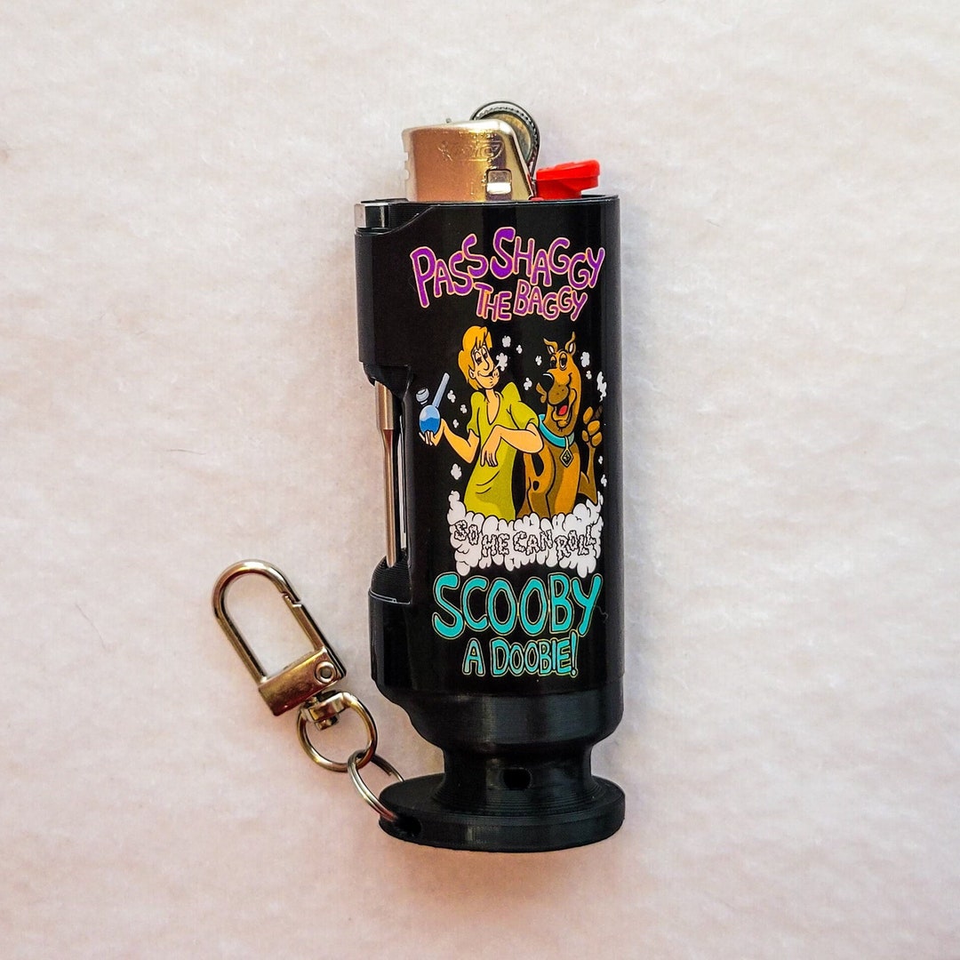 Pass The Baggy - Bee Blazin&#39; Lighter Sleeve - Hemp Wick Lighter w/ Pokie - Lighter Sleeve - BIC Lighter Not Included