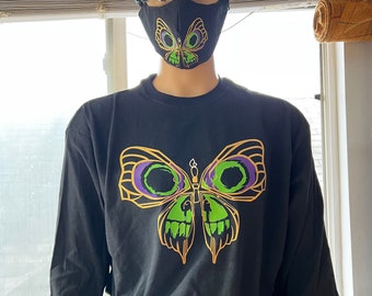 Camisa de mariposa