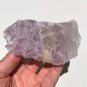 Fluorite and Calcite Crystal Specimen