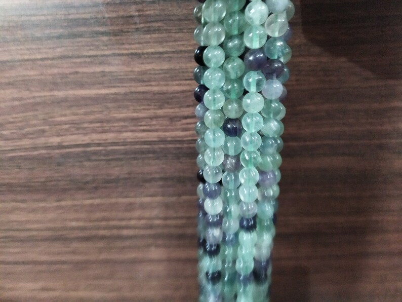 Gemstone Beads AAA Quality Multi Flouride Beads Natural Gemstone Handmade Beads Handmade Multi Color Stone