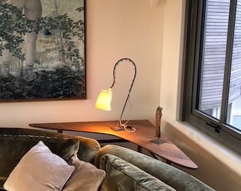 Corner Side Table, Corner Table, Triangle Table, Apartment Table, Corner Sofa Table, Handcrafted Wood Table, Custom Corner Table