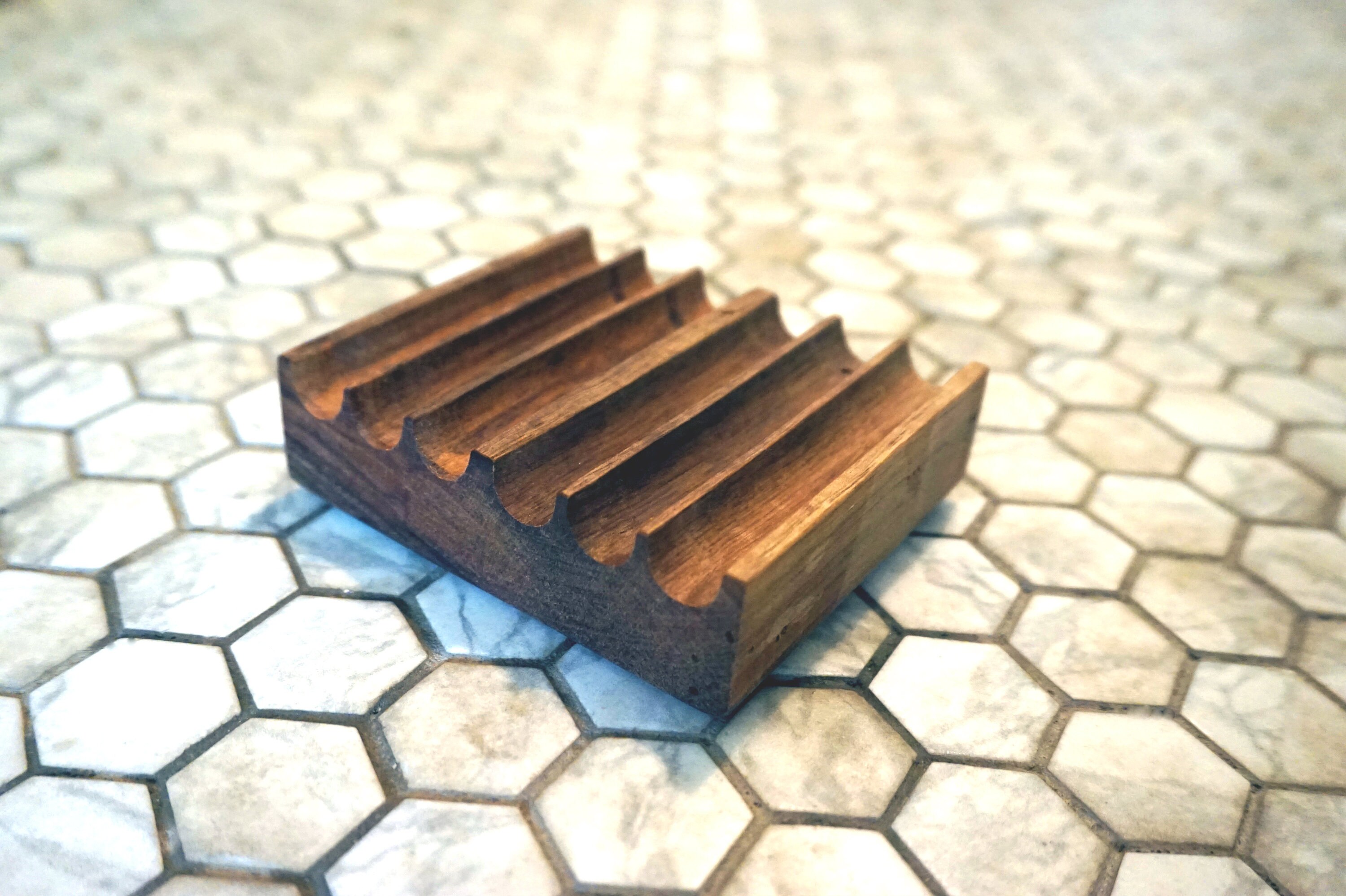 Roman Wooden Soap Dish, Tray, Holder, Porte-Savon