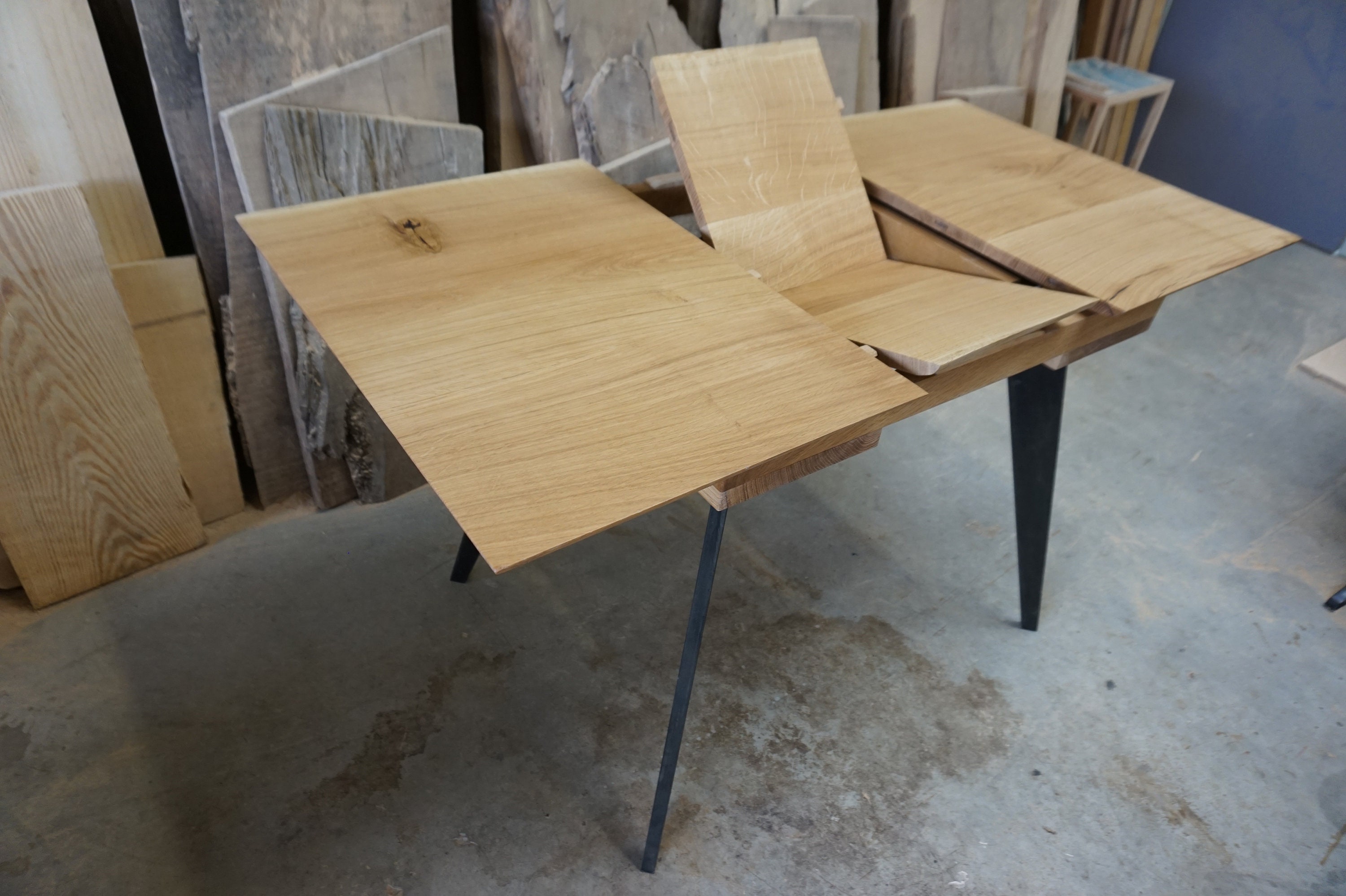 The Rocket Table Extendable Dining Table Extending Table Etsy UK