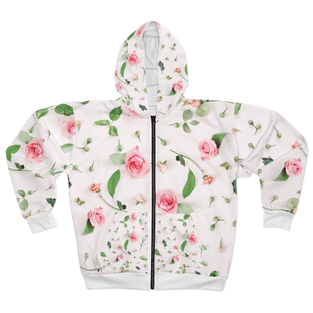 hoodie flower aop