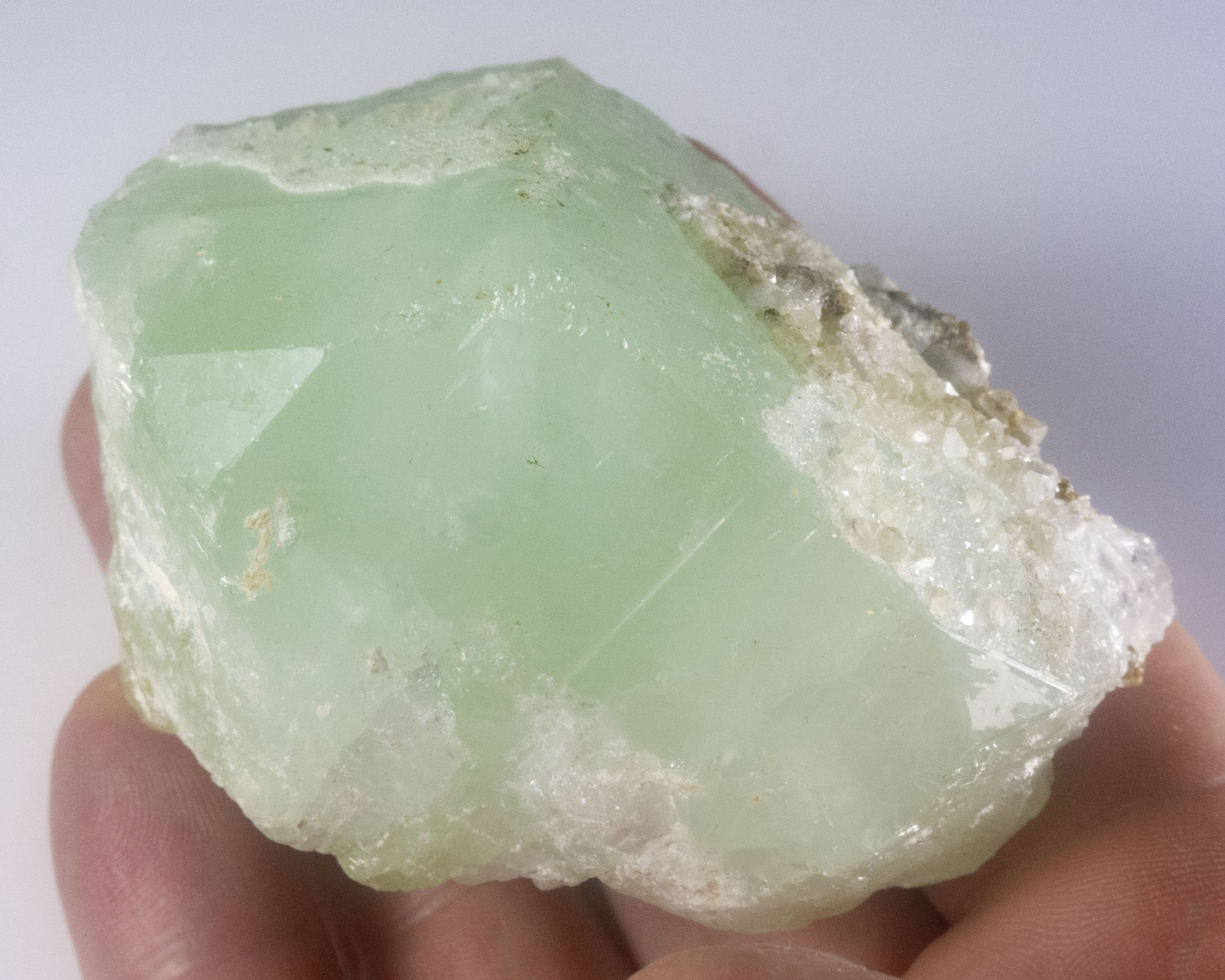 Datolite crystal / seagreen crystal / aquamarine colour Etsy