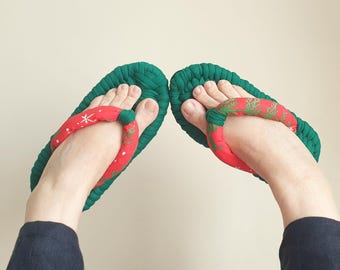 Handmade Cotton Slippers: Japanese Style Eco-Friendly Home Sandals
