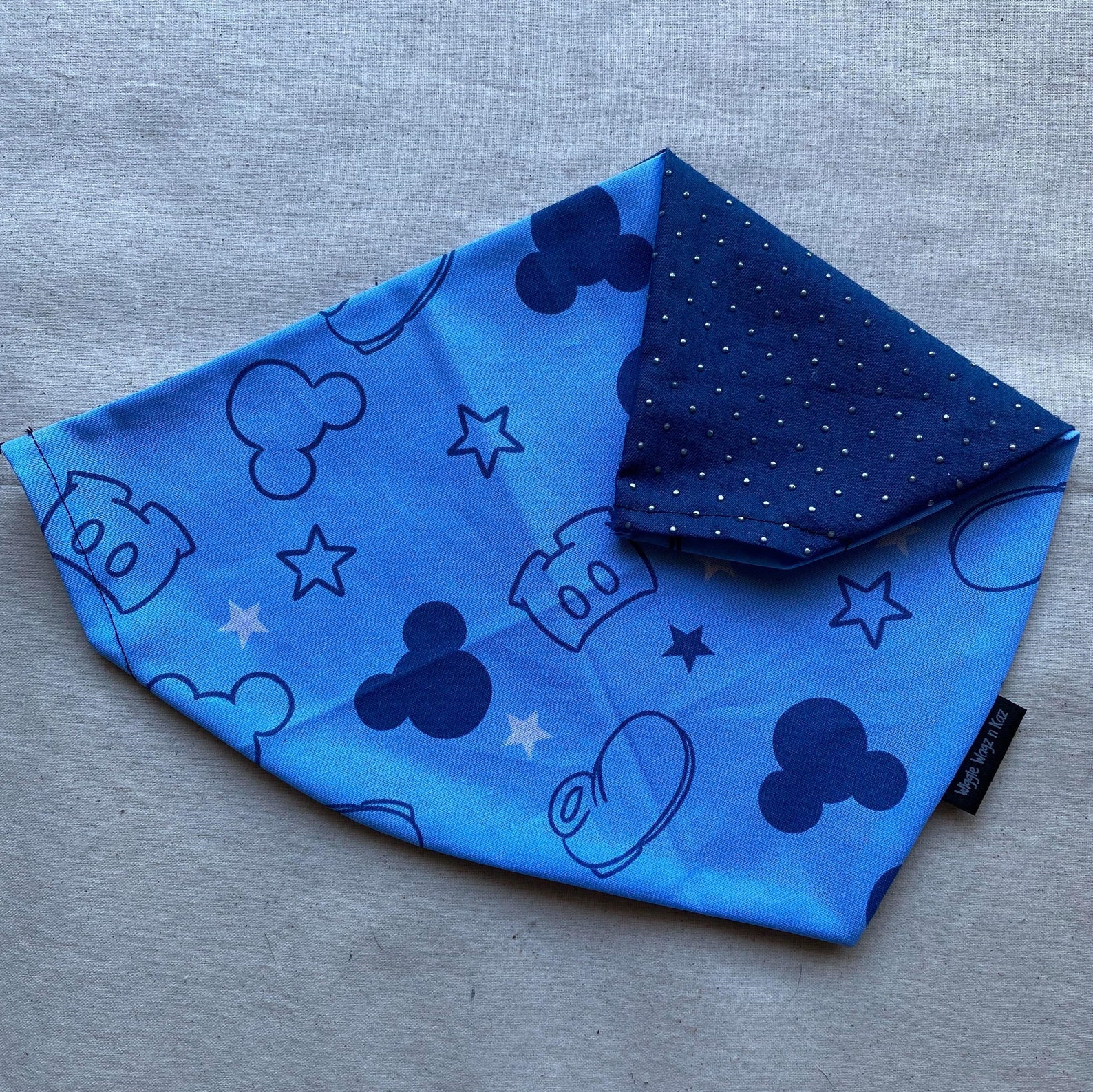 MICKEY MOUSE Dog Bandana Collection Disney Dog Bandana Dog Etsy