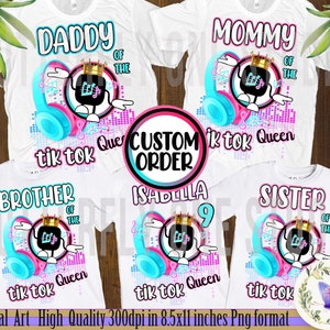 Musical Birthday Girl Iron Transfer, Png Digital File, Musical Birthday Party  T-shirt Images, Sublimation, Personalized,  Birthday Clothing