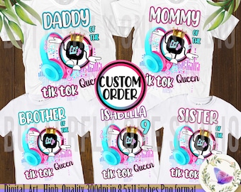 Musical Birthday Girl Iron Transfer, Png Digital File, Musical Birthday Party  T-shirt Images, Sublimation, Personalized,  Birthday Clothing