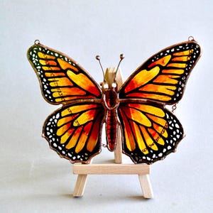 Monarch butterfly suncatcher Butterfly window hangings