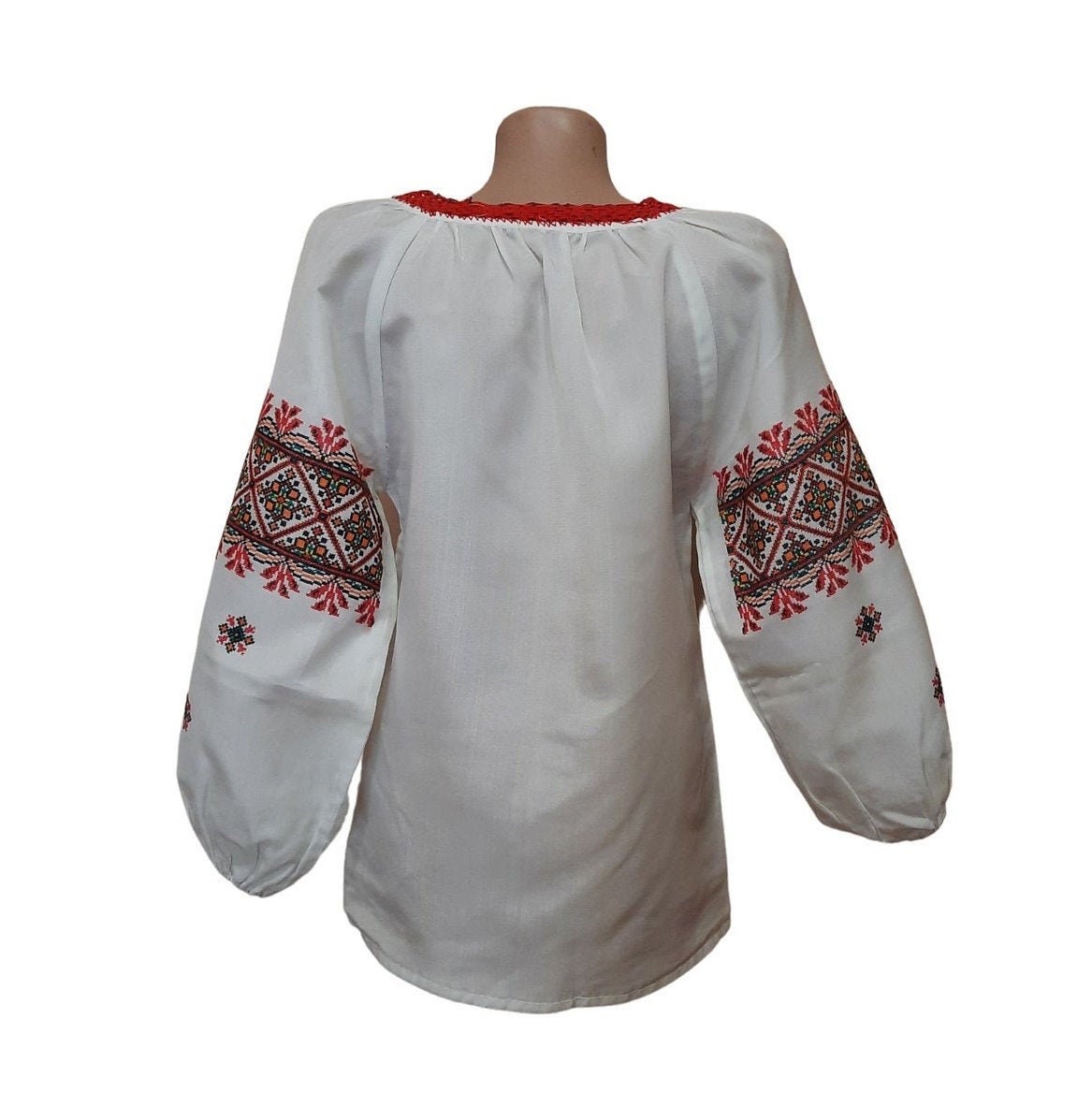 Hand Embroidered Shirt Long Sleeves Embroidered Shirt Etsy Canada