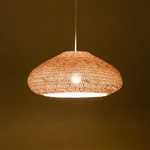 19&quot; YAVORA Pendant Lamp | Japandi Pendant Light, Japandi Home Lighting, Nordic Minimalistic Pendant Lamp, Modern Wabi Sabi Suspension Light