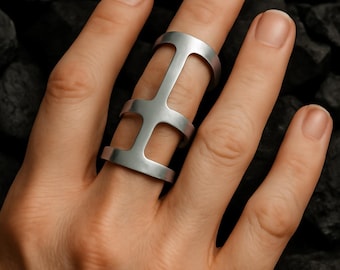 Férula de plata para artritis, soporte para desviación lateral, anillo EDS, férula para dedo en martillo, férula para deformidad en ojal, férula para dedo en gatillo