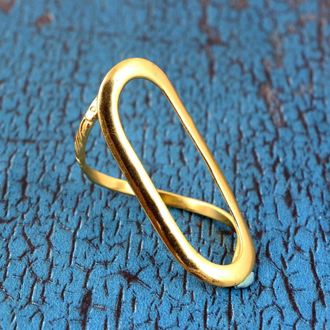 Arthritis Finger Splint Adjustable Sterling Silver 925 or Yellow Bronze ...