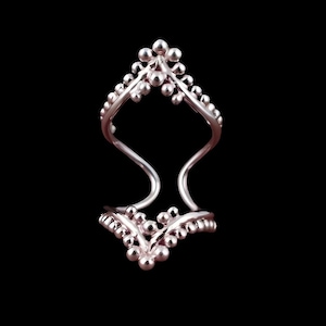 925 Sterling Silver, Arthritis Ring (both rings) , Splint Knuckle Ring, Thumb Ring, Woman ring ,Silver Ring for Women, Simple Midi Ring