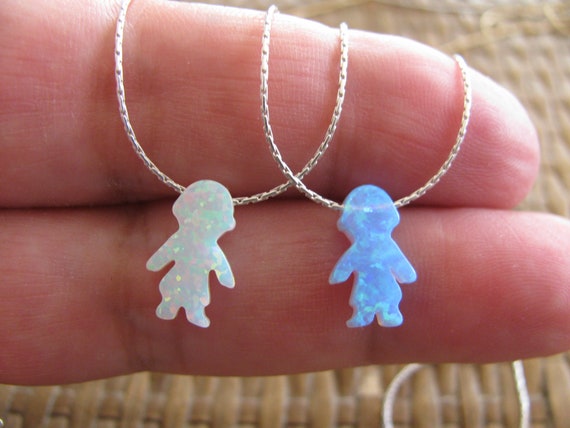 Opal necklace for child best sale
