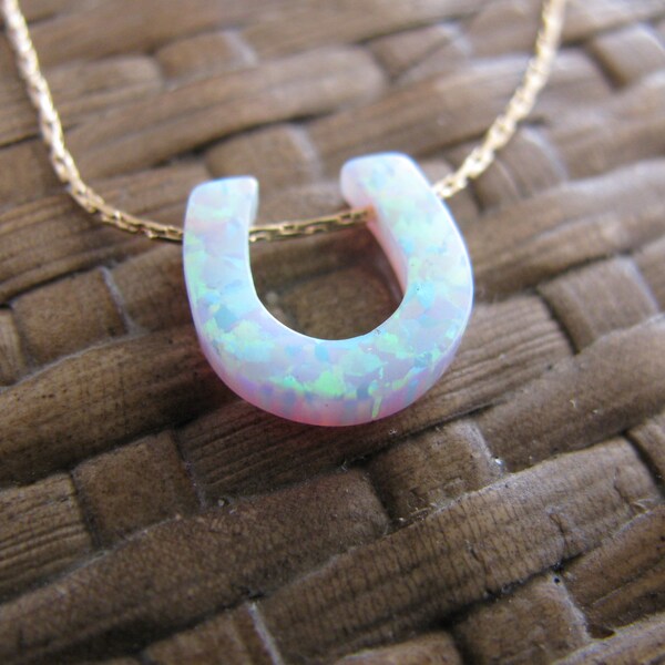 White Opal Pendant Etsy