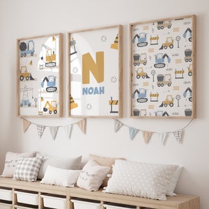 Boys best sale digger bedroom