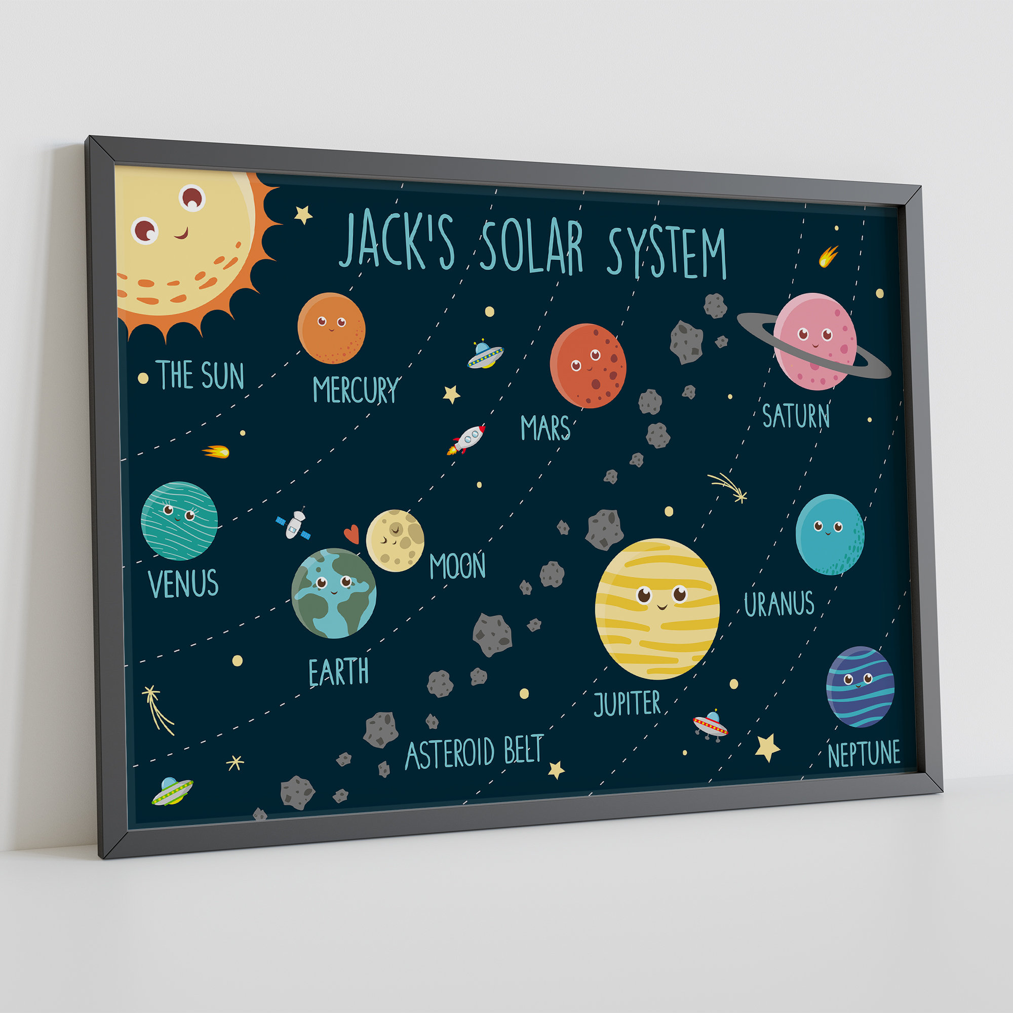 Solar System - Educational app for kids :: Behance
