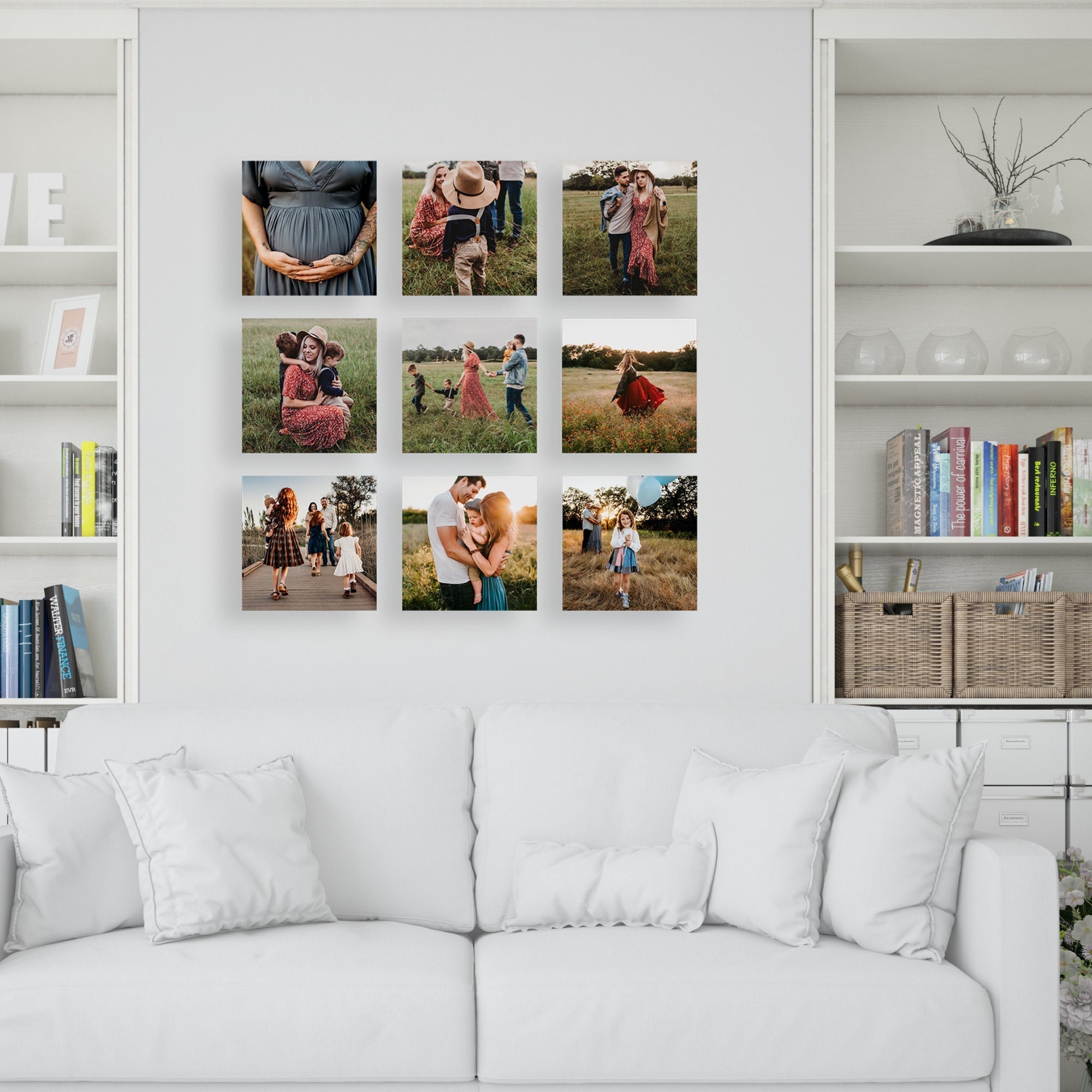 Easy Photo Wall Decor - Mixtiles review and installation - Life Sew Savory