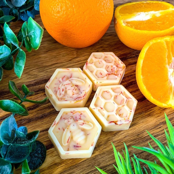 Orange & Mandarin Botanical Soy Wax Melts / 100% Vegan Cruelty Free