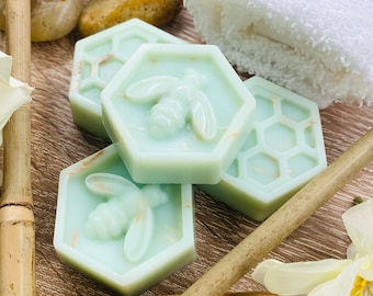 Sea Minerals & Mimosa Botanical Soy Wax Melts / Luxury Spa 100% Vegan Cruelty Free Fruity