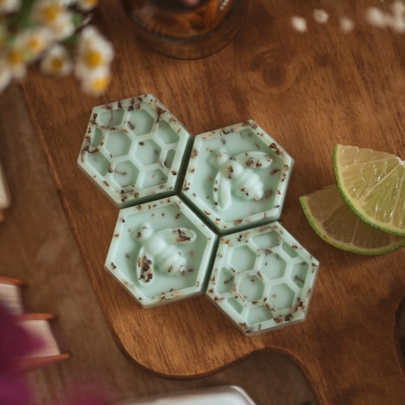 Lime, Basil & Mandarin Botanical Soy Wax Melts / 100% Vegan Cruelty Free