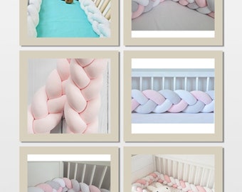 braided cot bumper uk