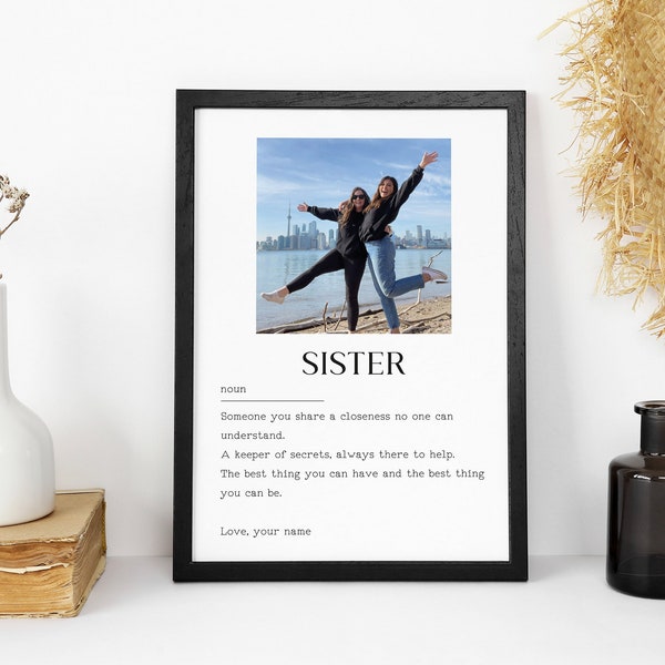 Custom Sista Definition,Personalised Sister Definition Print,Custom Sister Definition,Bestie Gift,Best Friend Printable,Best Friend Birthday