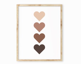 Human Equality Art,Inclusive Classroom Art,Diversity Classroom Poster,Equality Quote Poster,Diversity and Inclusion Print,Inclusion Heart