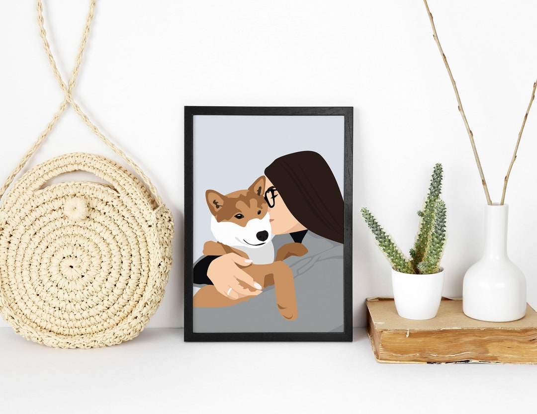 Cadeau commémoratif pour animaux de compagnie, illustration