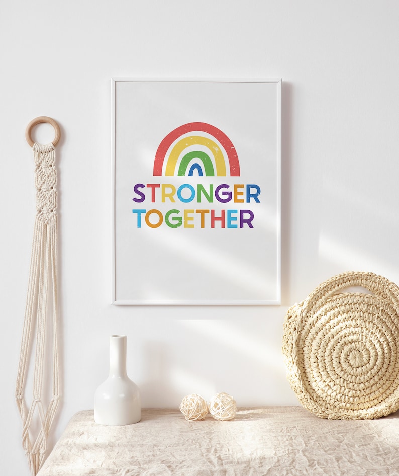 Classroom Poster Bundle,classroom Set of 3 Prints,rainbow Classroom ...