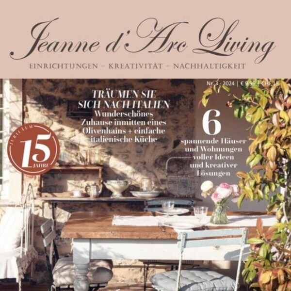 Lifestylemagazin Jeanne d‘Arc Living Deutsche Ausgabe 3/ 2024