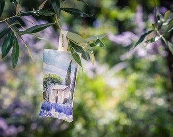 Sachet Lavande - Lavande bio de Provence « Cabanon » fait main