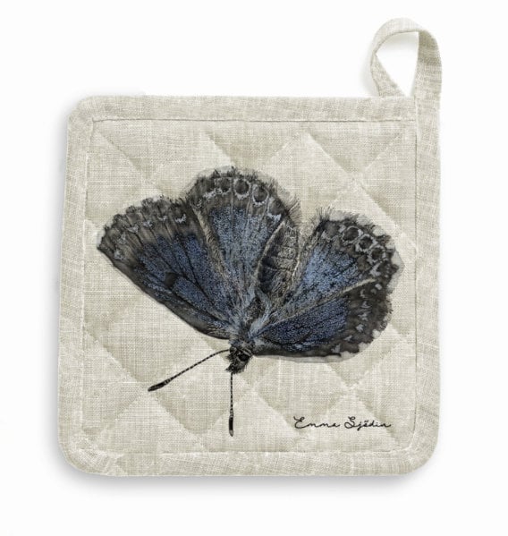 Potholder 'Margerite & Bläuling