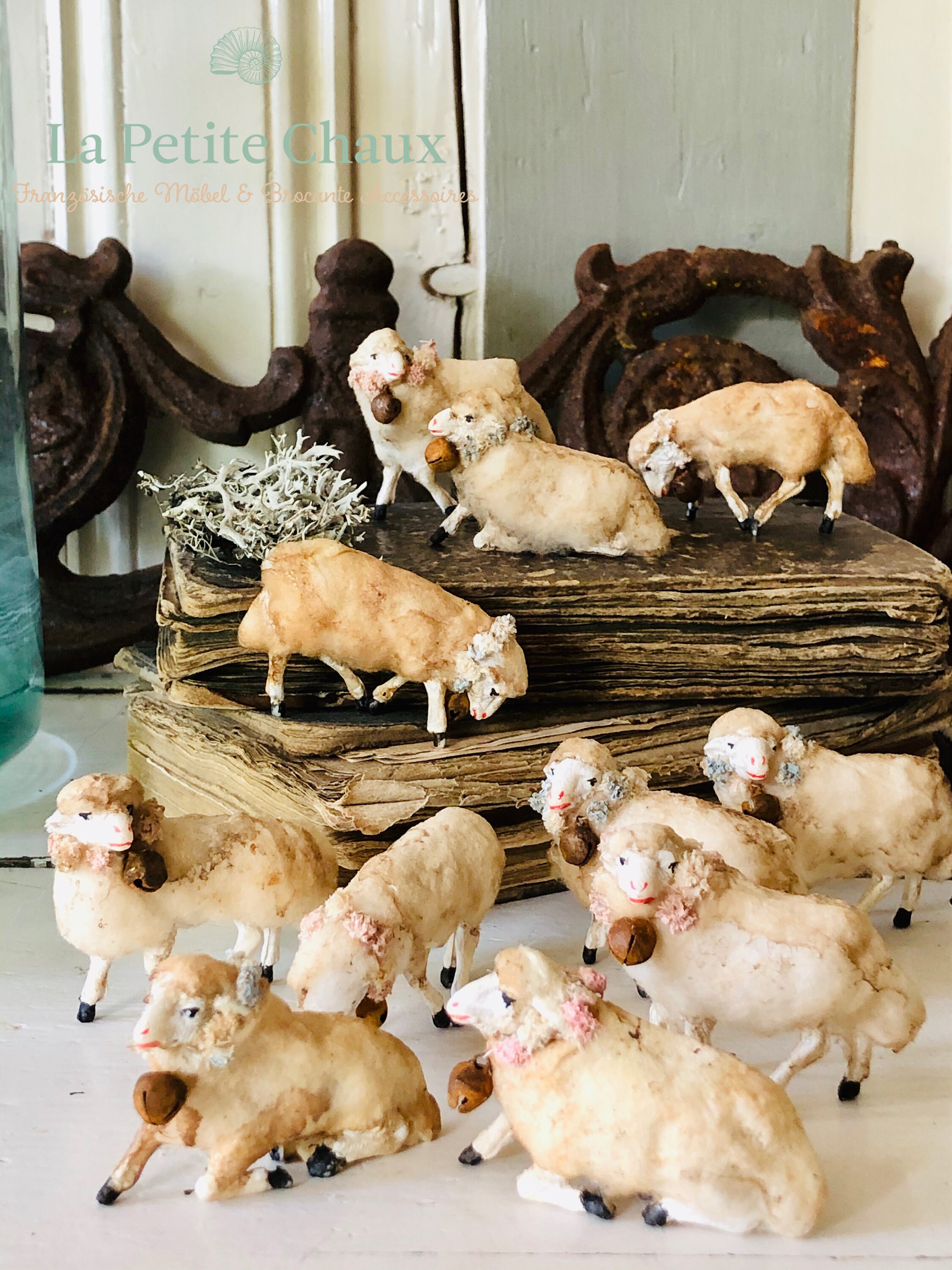 Magical Wool Sheep/cotton Sheep Shabby Chic Etsy