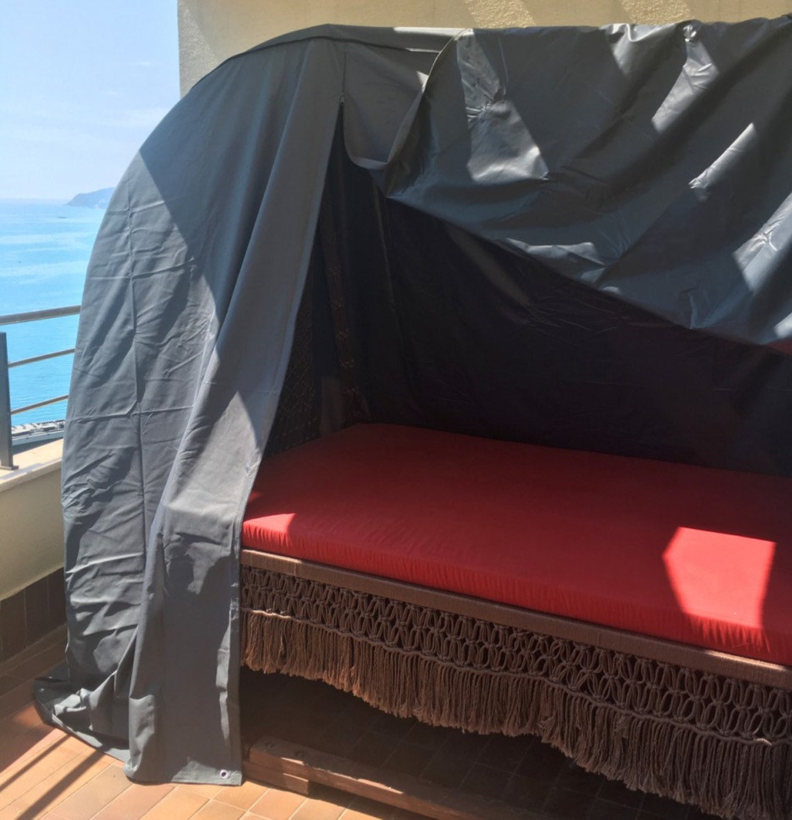 Double swing bed protective cover Etsy