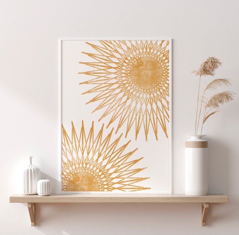 PRINTABLE Abstract Sun Wall Art Mid Century Sun Wall Art Sun Etsy PRINTABLE Abstract Sun Wall Art Mid Century Sun Wall Art Sun Etsy