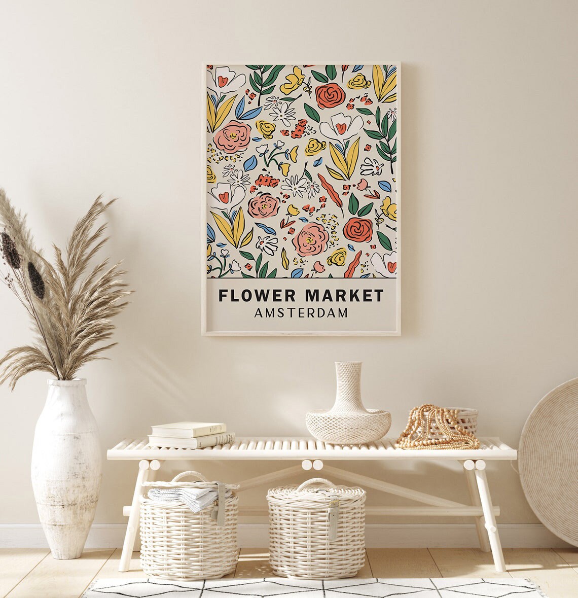 Gallery Wall Set of 6, Matisse Print Set, Flower Market Print, Matisse ...