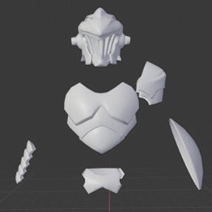 Goblin Slayer full armor set - Pepakura - Foam